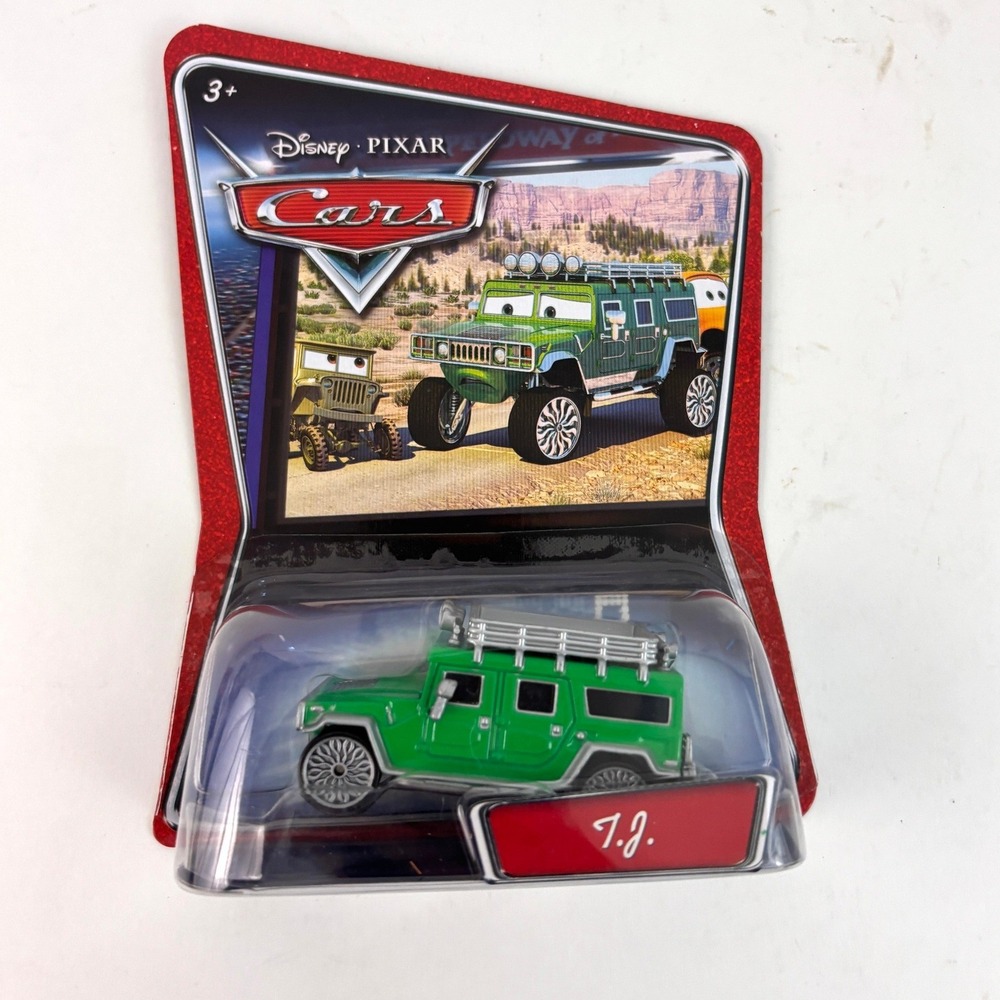 2007 Disney Pixar Cars T.J. Hummer M2956 Walmart Exclusive Diecast Sealed